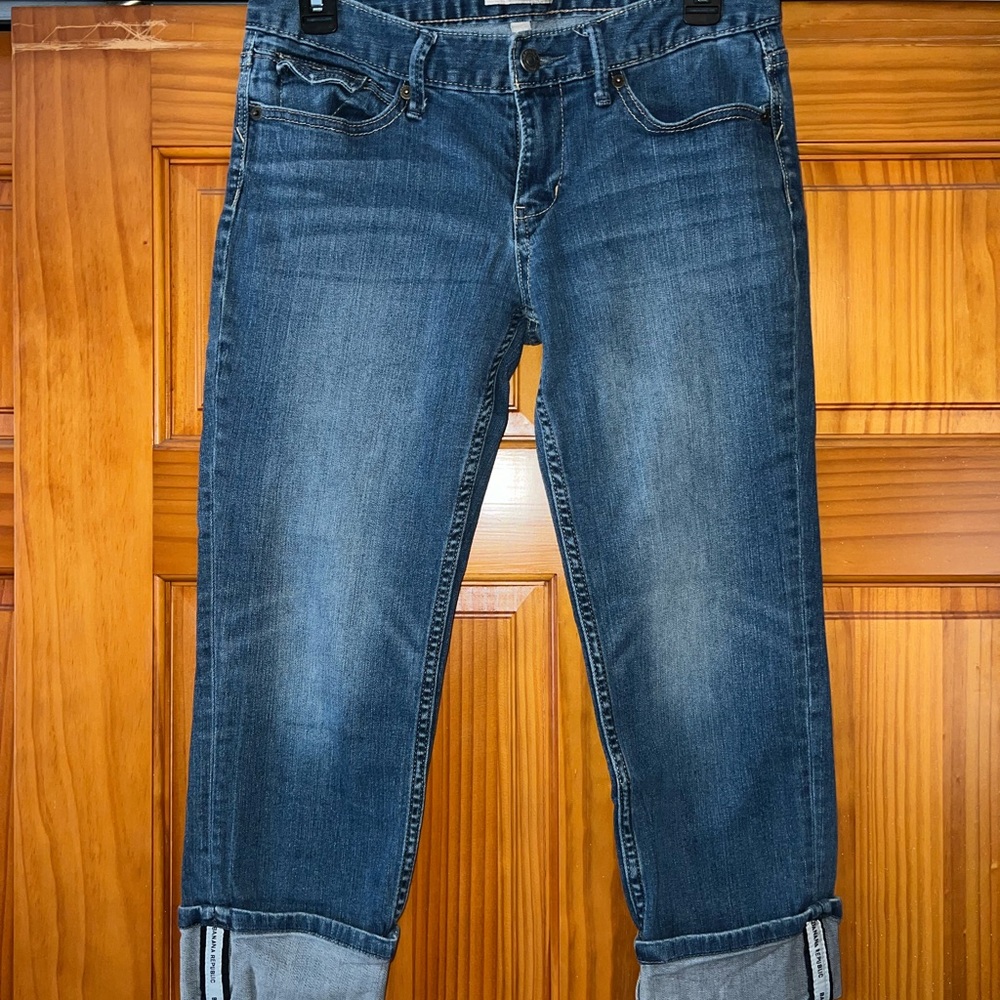 Banana Republic denim capris